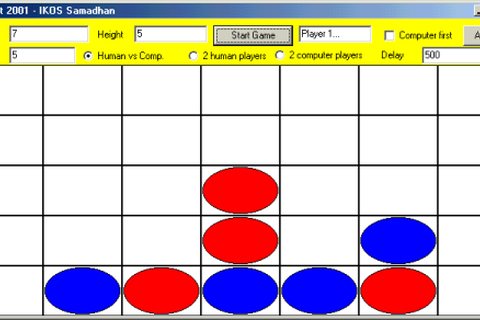 Connect 4 game board