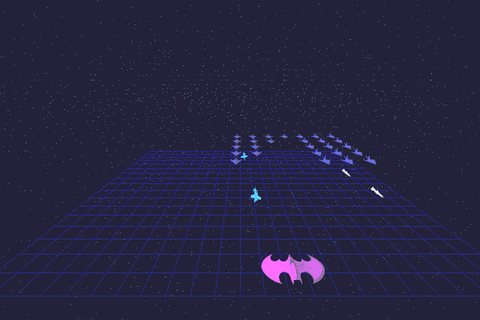 Space Invaders 3D gameplay
